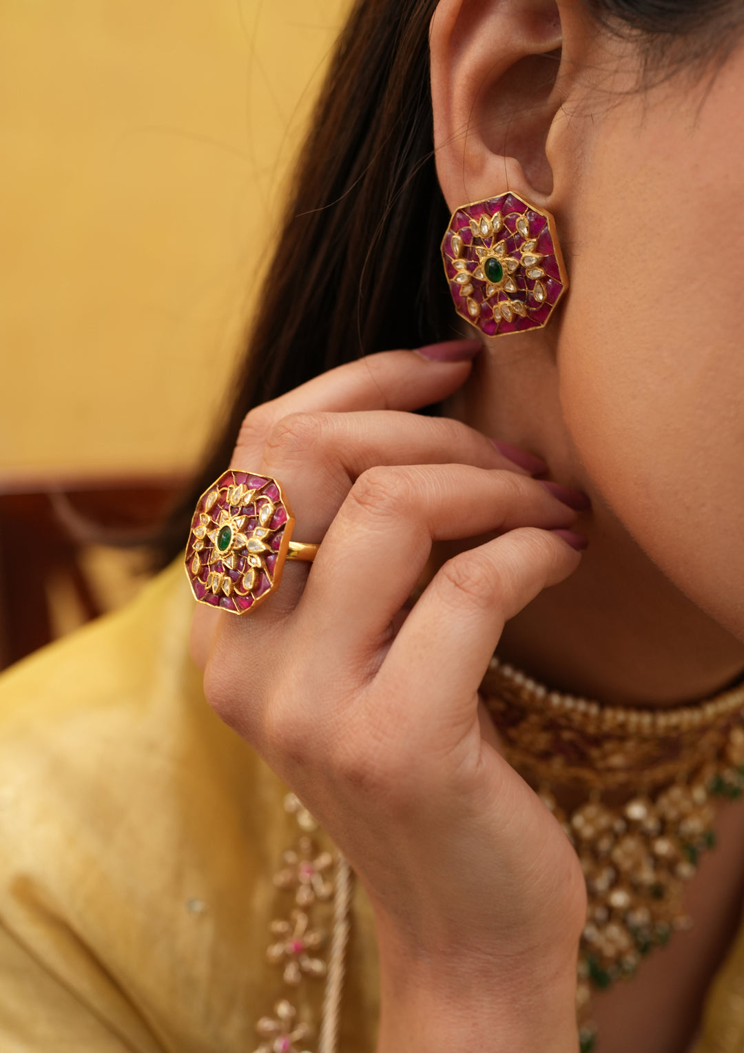 Sterling Silver Baisa Earrings