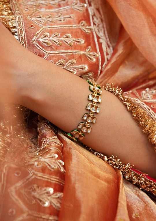 Agnee Kundan Bracelet