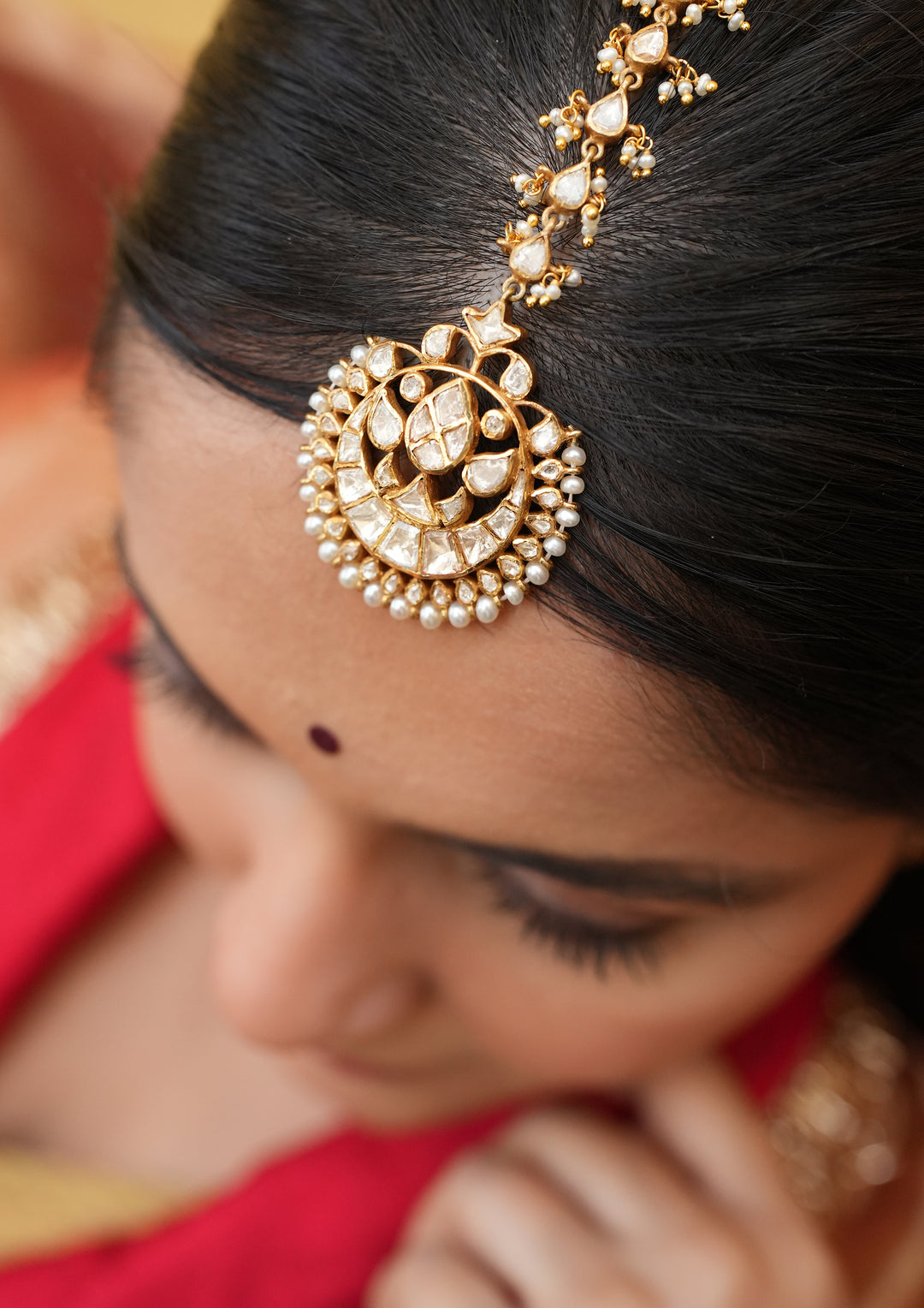 Sterling Silver Navjot Maangtika
