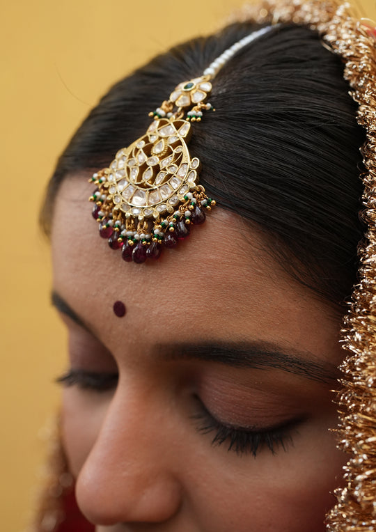 Sterling Silver Jindri Maangtika