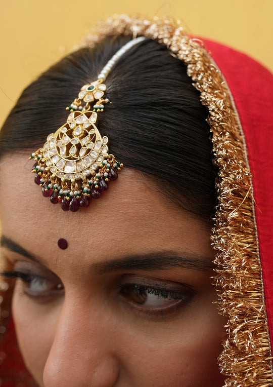 Sterling Silver Jindri Maangtika