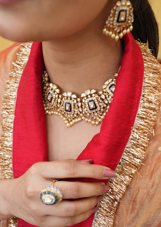 Sterling Silver Neelkanth Necklace