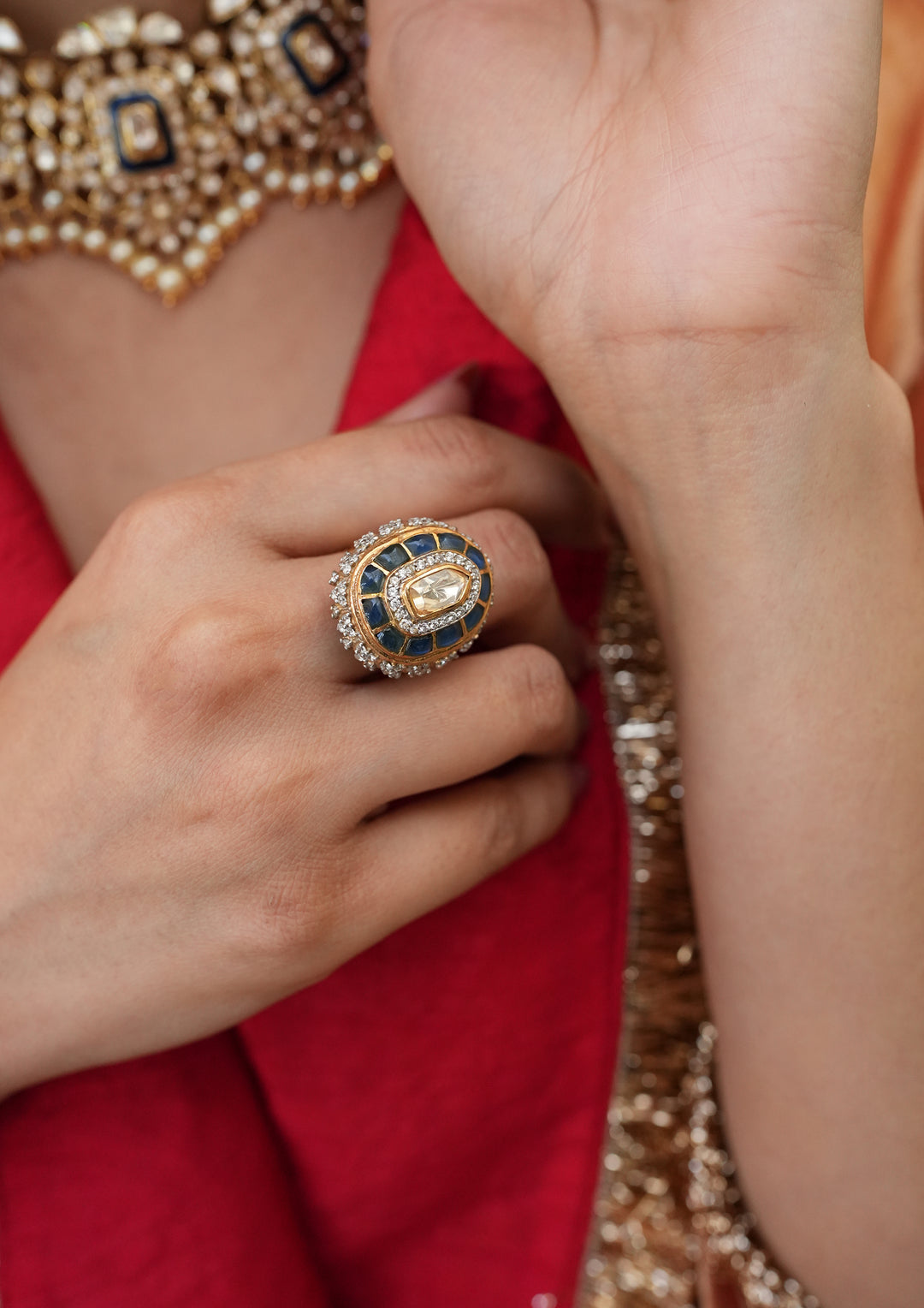 Sterling Silver Torah Ring