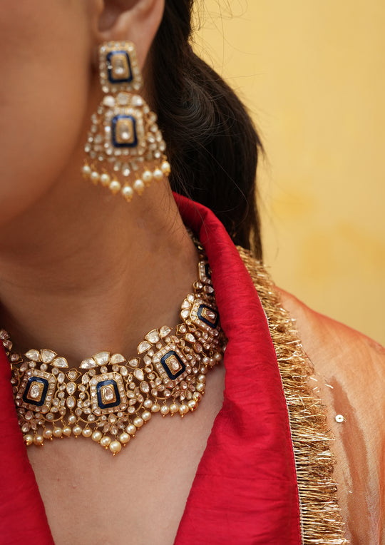 Sterling Silver Neelkanth Necklace