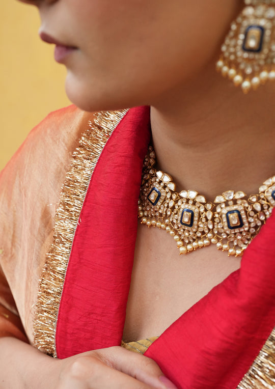 Sterling Silver Neelkanth Necklace