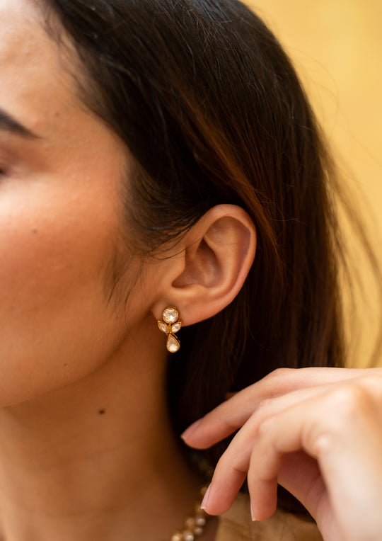 Sterling Silver Tulip Earrings