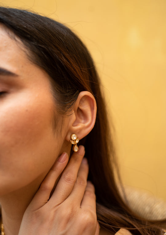 Sterling Silver Tulip Earrings