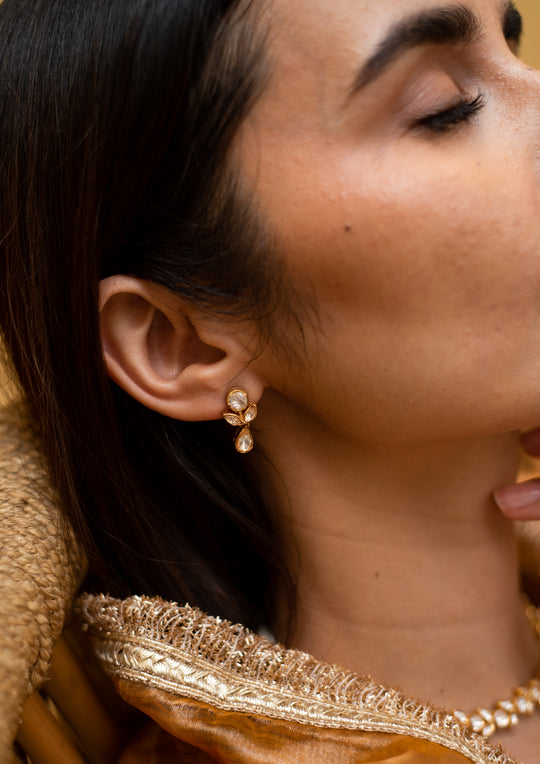 Sterling Silver Tulip Earrings