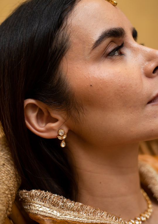 Sterling Silver Tulip Earrings