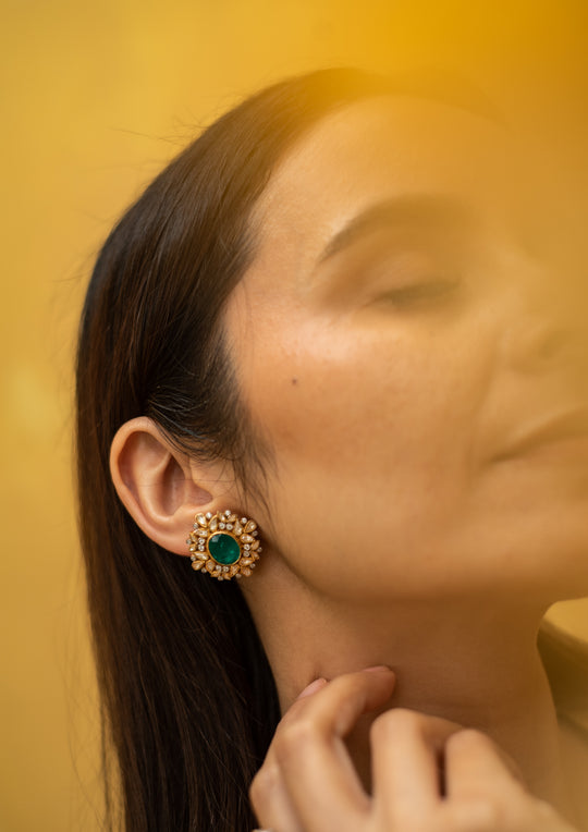Sterling Silver Forest Earrings