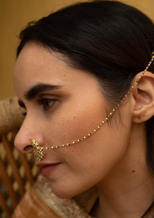 Ahilya Hariyali Nath (Clip-On)