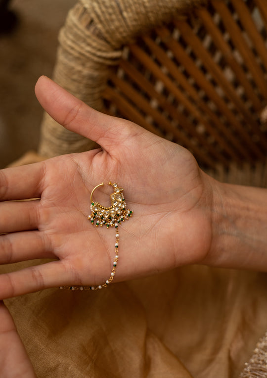 Ahilya Hariyali Nath (Clip-On)
