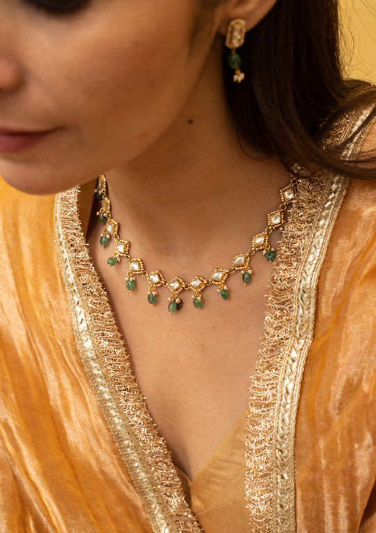 Ahilya Emerald Necklace