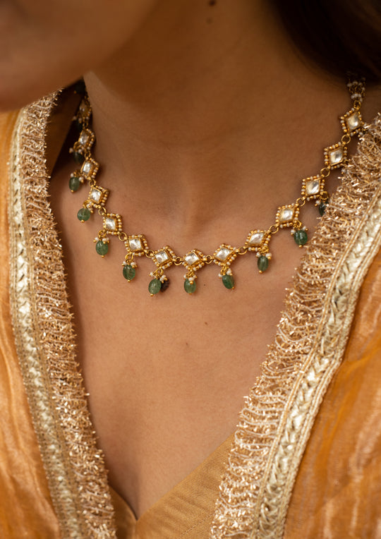 Ahilya Emerald Necklace