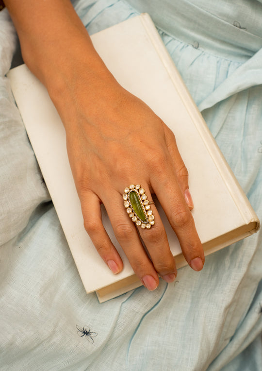 Sterling Silver Cancona Ring (Adjustable)