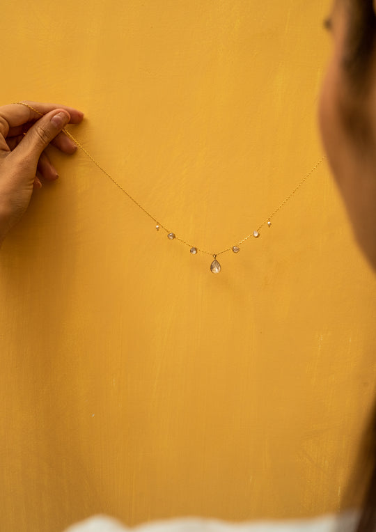Sterling Silver Honey Necklace