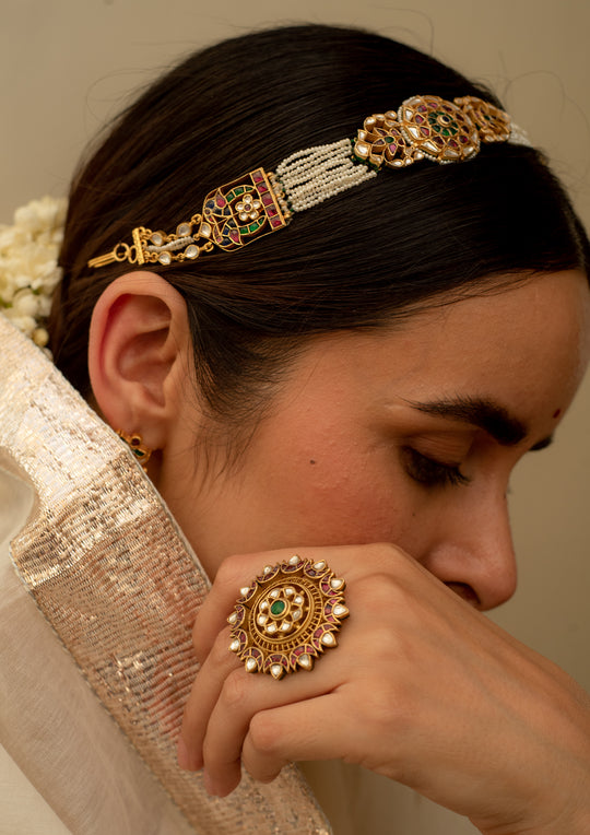 Teesta Multicolored Ring (Adjustable)