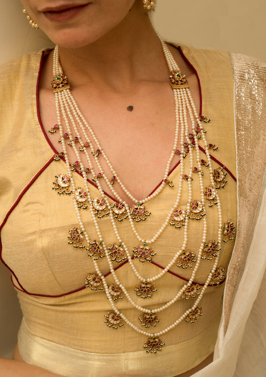 Golconda Panchlada 'Five Layered' Necklace