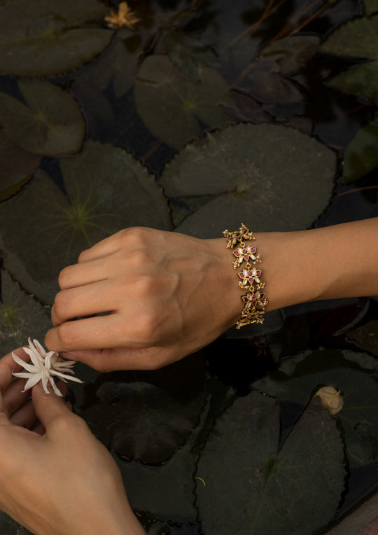 Nandi Kamal Bracelet (Customized Size)