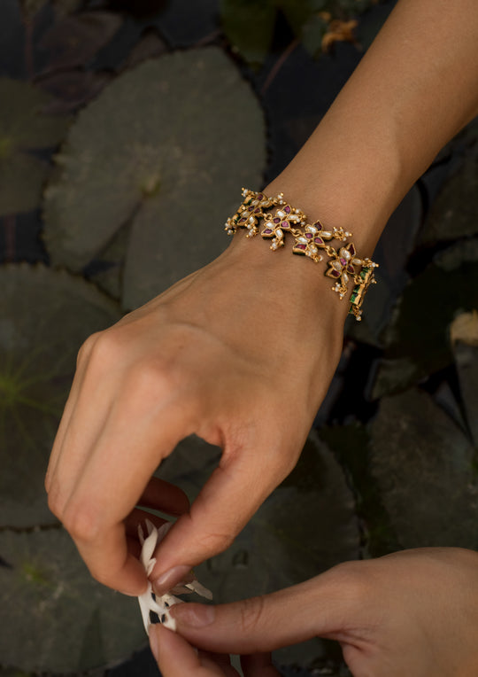 Nandi Kamal Bracelet (Customized Size)