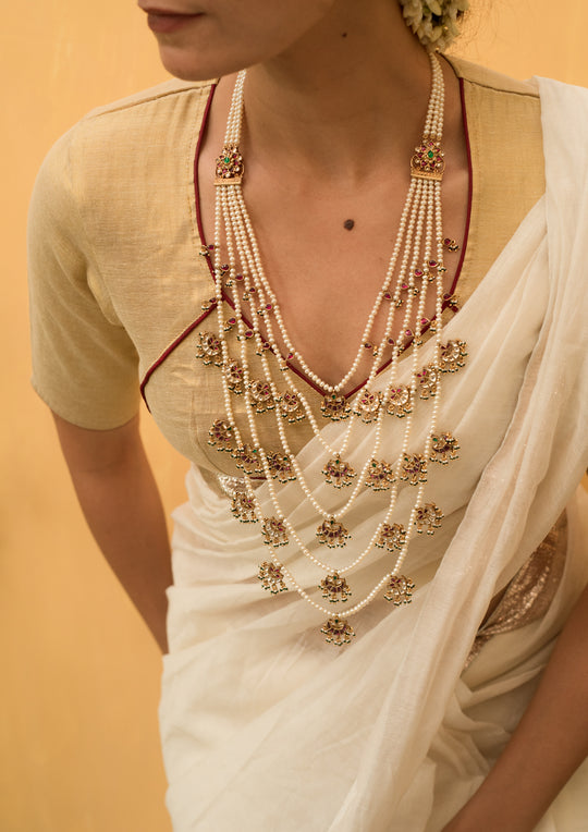 Golconda Panchlada 'Five Layered' Necklace