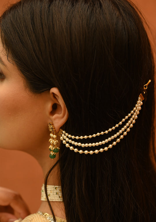 Perla Earchain (Pair)