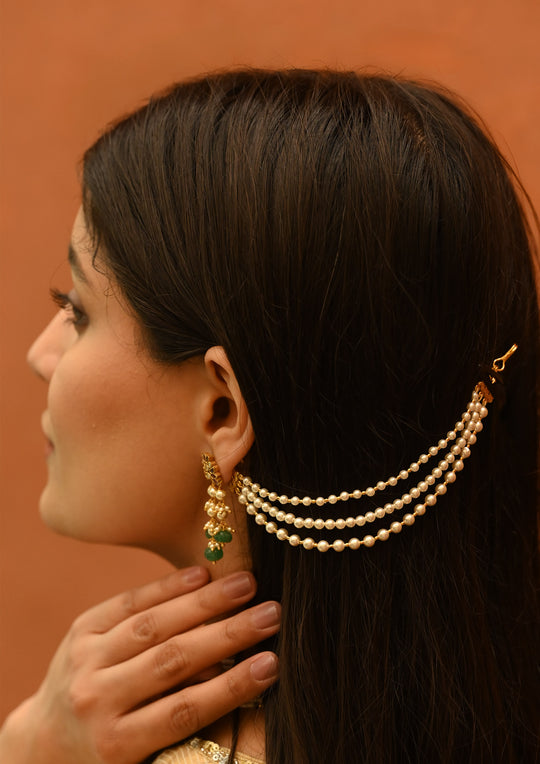 Perla Earchain (Pair)