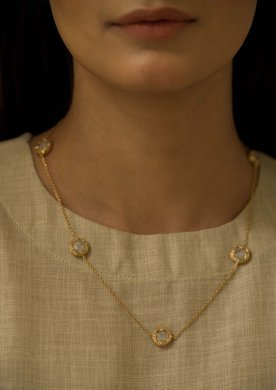 Luna Moonstone Necklace