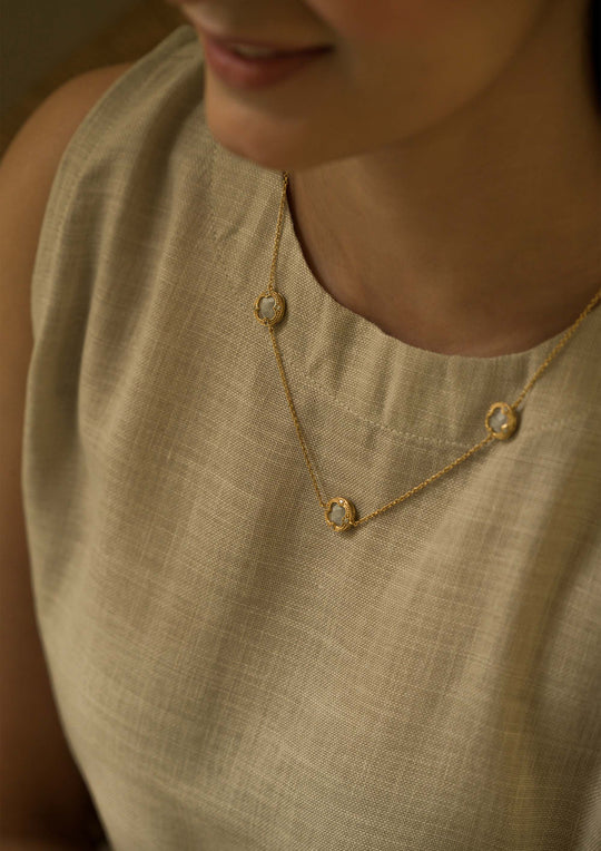Luna Moonstone Necklace