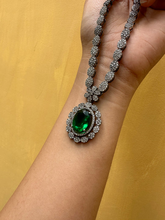 Ivy Necklace and Earrings