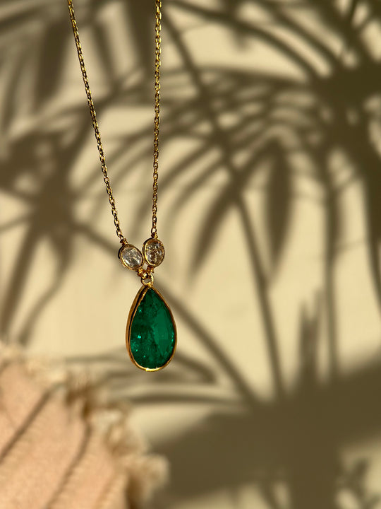 Sterling Silver Pine Necklace