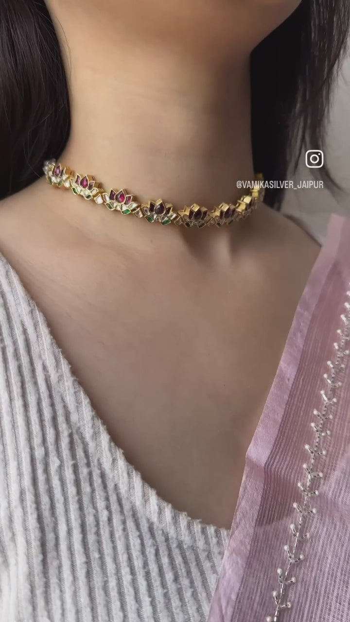 Lotus Pond Semi-Choker