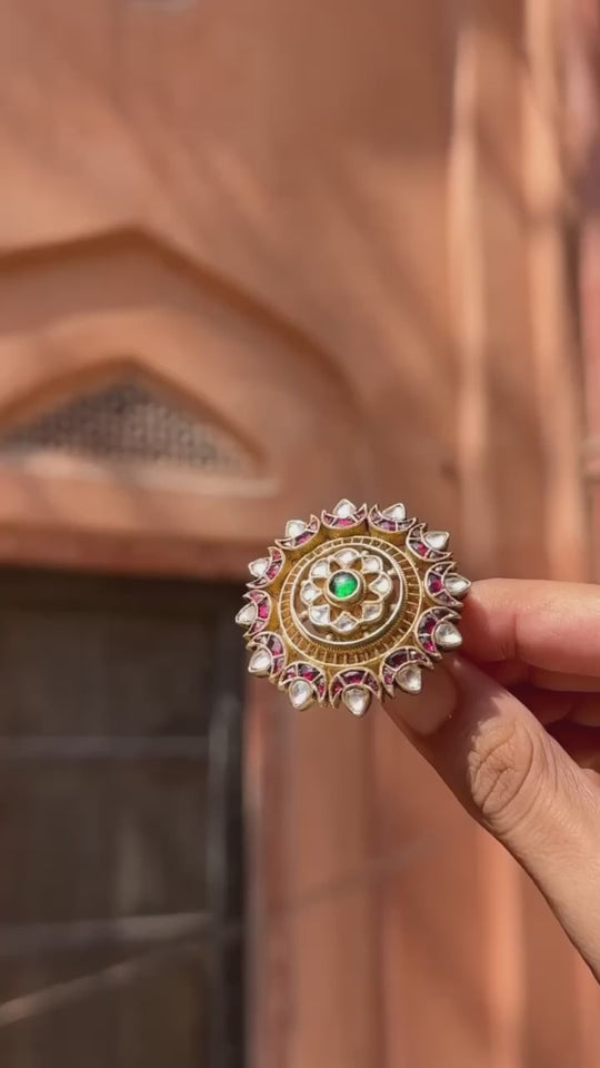 Teesta Multicolored Ring (Adjustable)