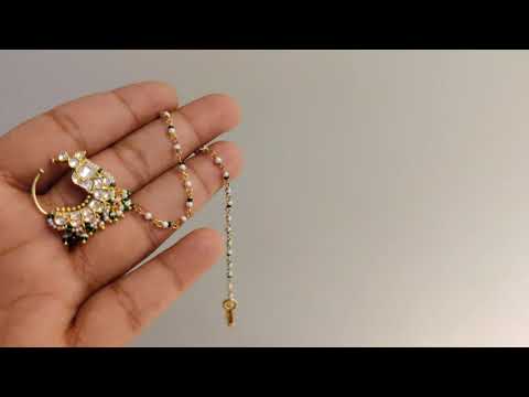 Ahilya Hariyali Nath (Clip-On)