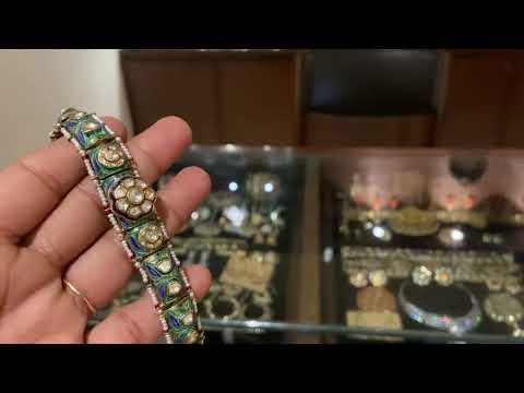 Sterling Silver Chitrakala Kavanch Bracelet