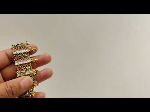 Golconda Kundan Anklets (Pair)