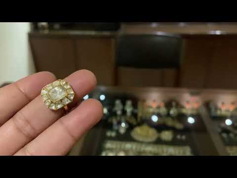 Sterling Silver Solana Polki Ring