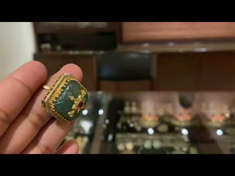 Sterling Silver Nakkashi Ring
