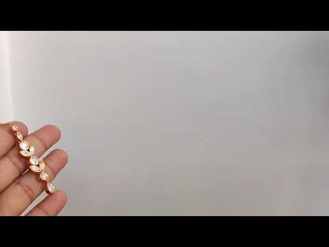 Sterling Silver Tulip Maangtika