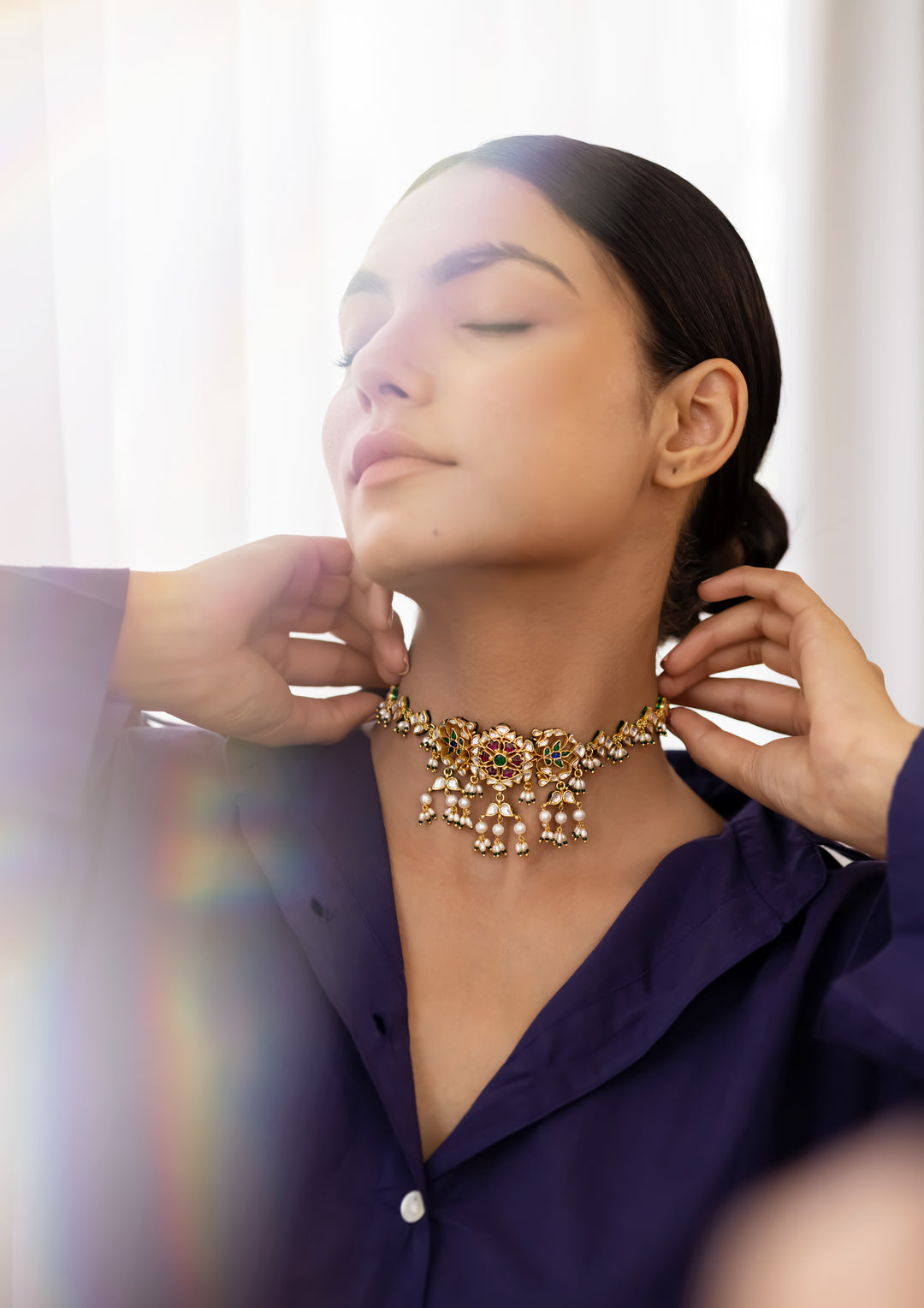 Multicolored Maandna Choker