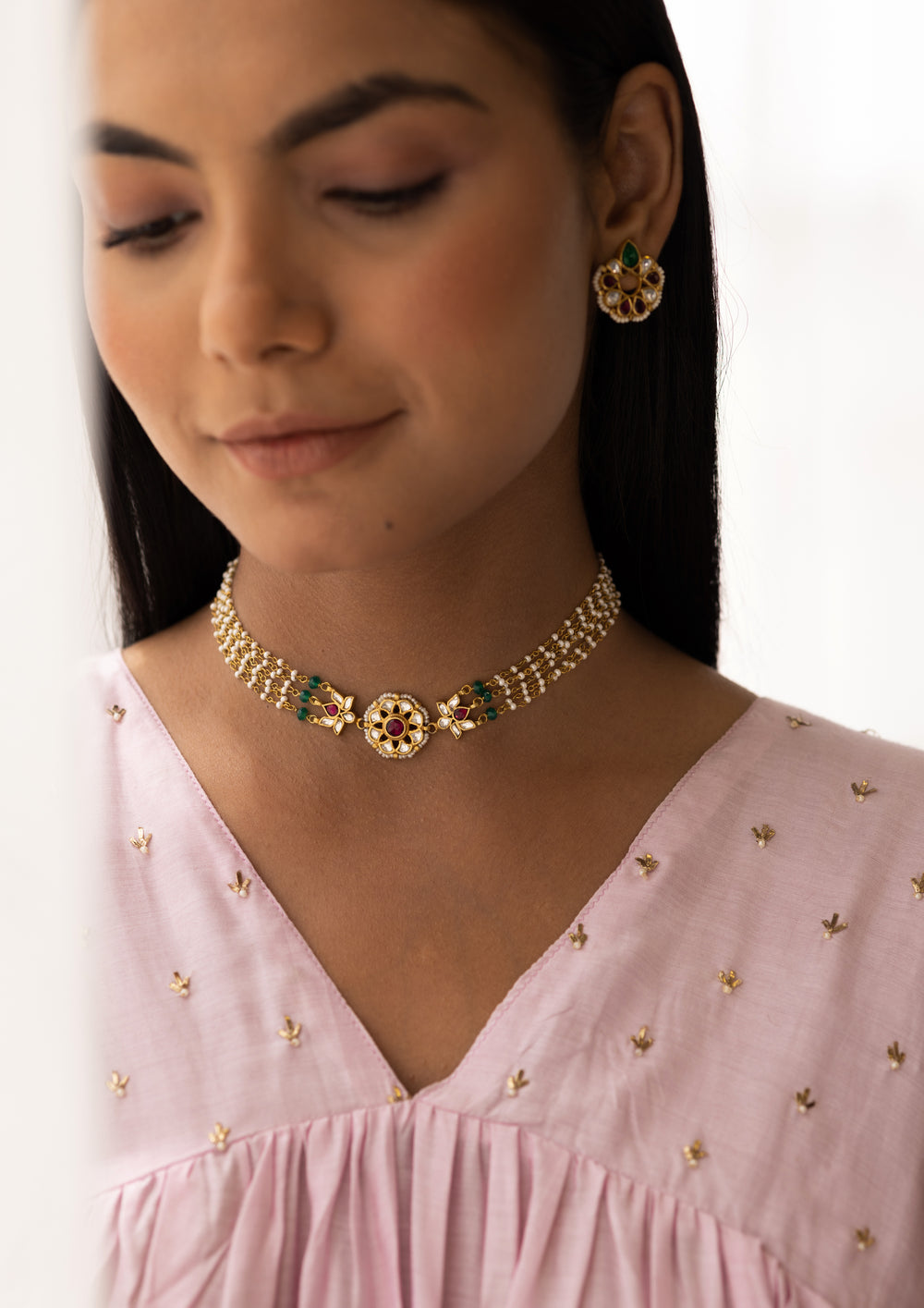 Multicolored Gulnaz Choker