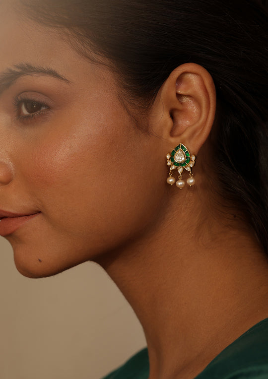 Sterling Silver Forage Earrings