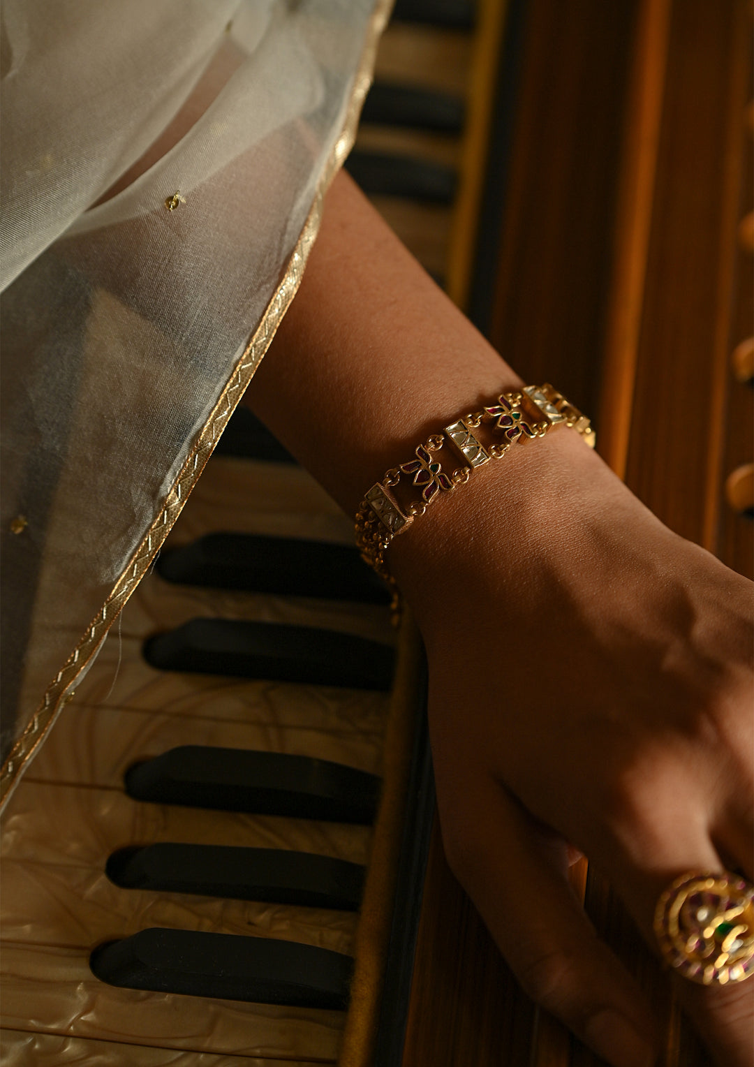 Multicolored Kumuda Bracelet