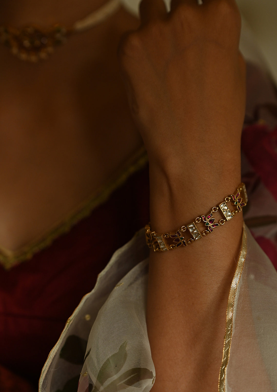 Multicolored Kumuda Bracelet