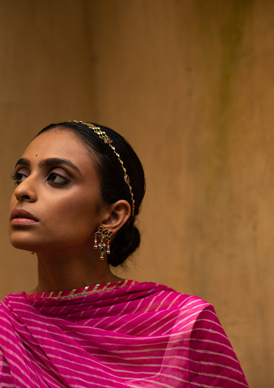 Classic Hariyali Earrings