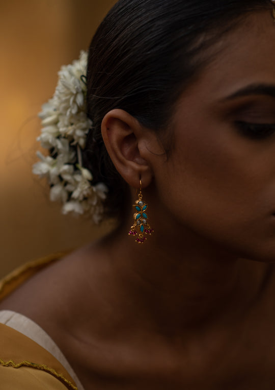 Feroza Fish Hook Earrings