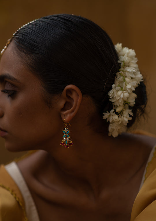 Feroza Fish Hook Earrings