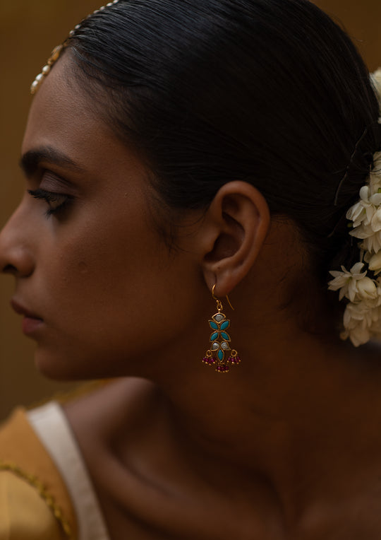 Feroza Fish Hook Earrings