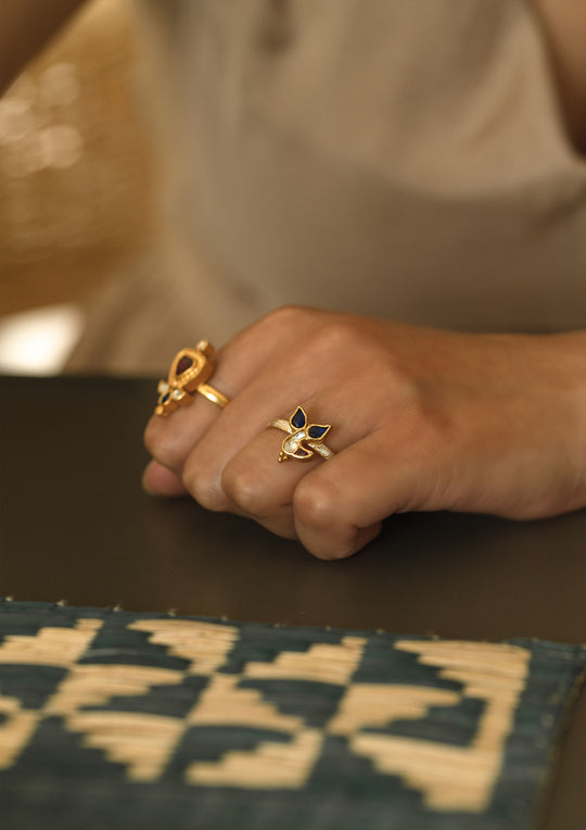 Parrot Adjustable Tukra Ring
