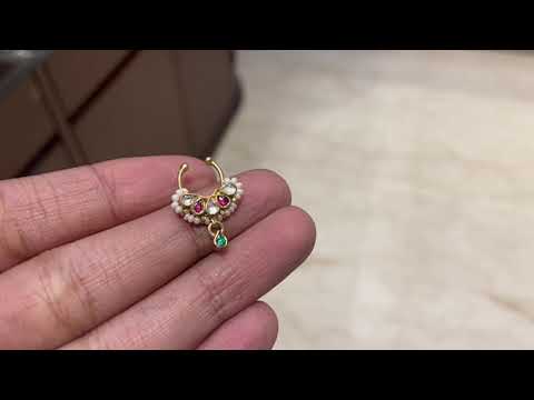 Classic Multicolored Septum Clip-On Nath